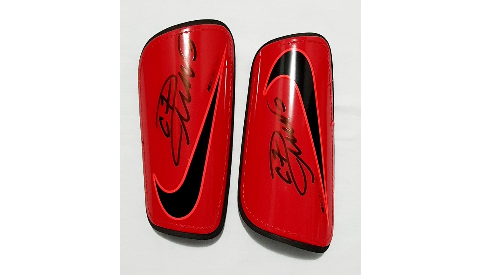 Nike Shin Pads Signed by Cristiano Ronaldo CharityStars