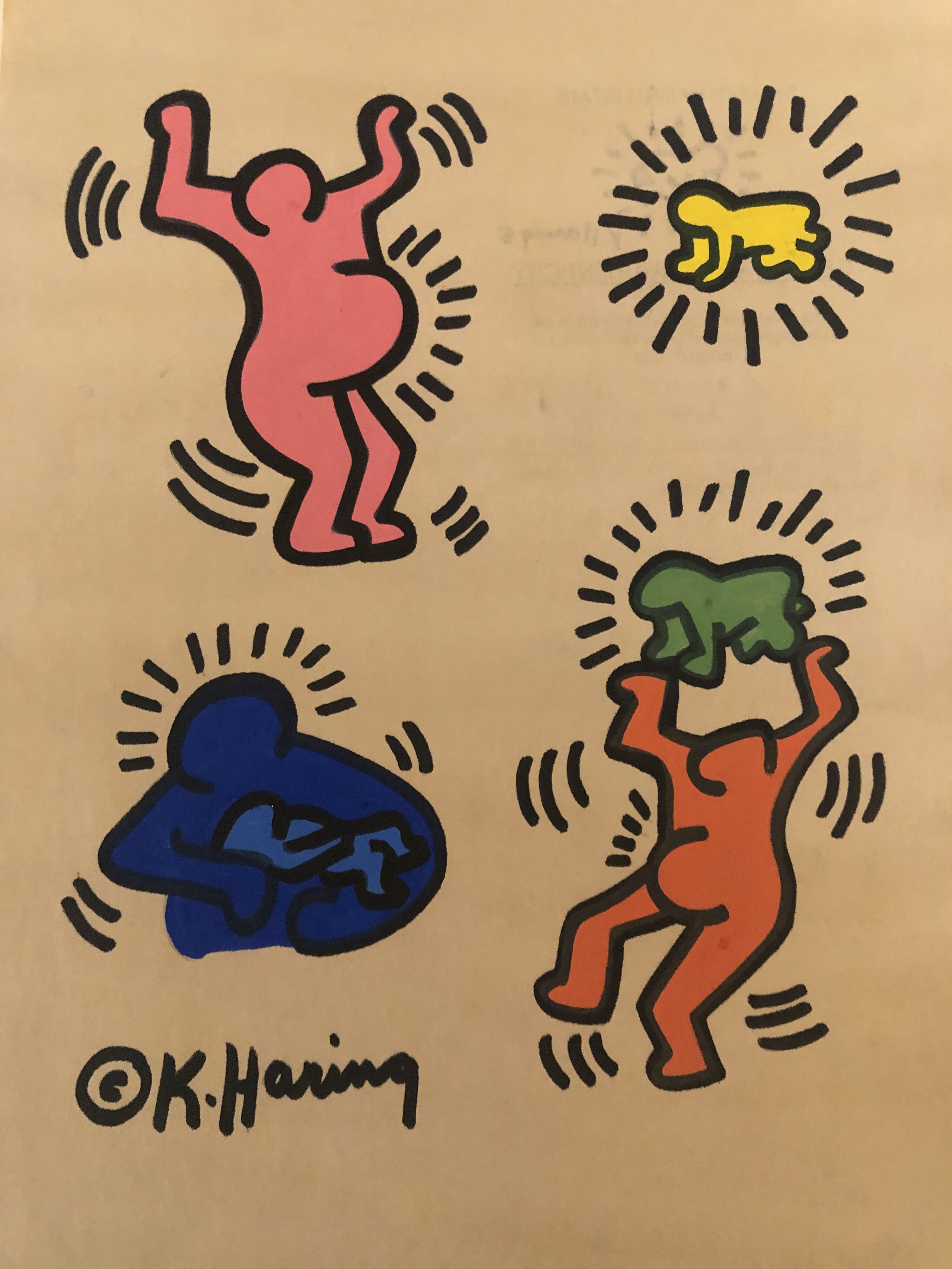 Screenprint by Keith Haring CharityStars