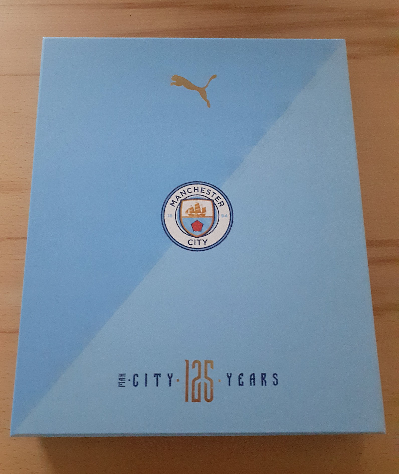 Manchester City 125th Anniversary Shirt in Cardboard Box Limited