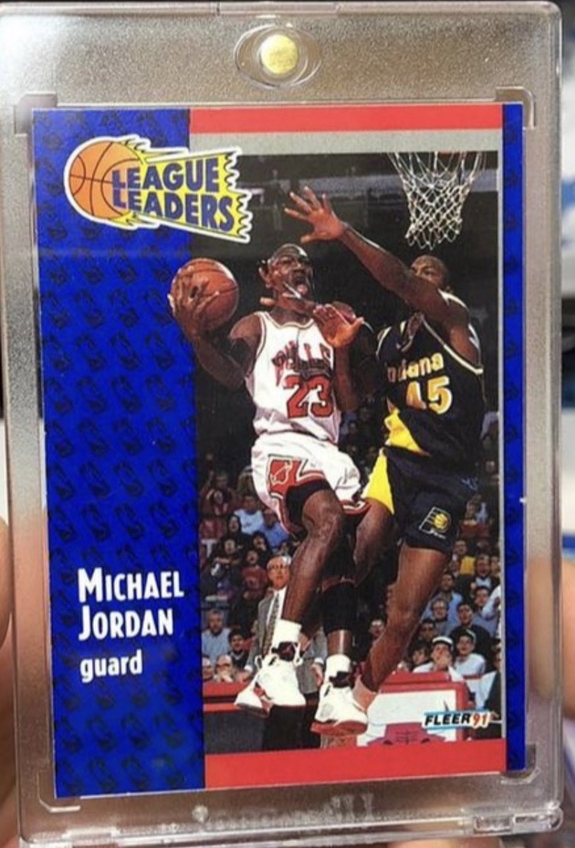 Michael Jordan Signed NBA Trading Card CharityStars